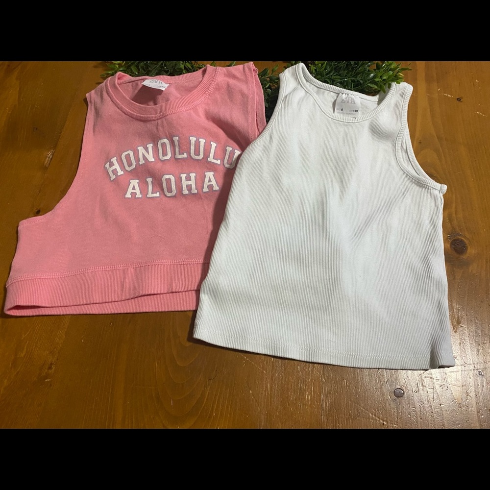 Zara Sleeveless Tops